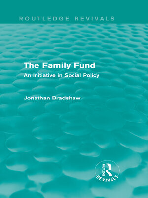 cover image of The Family Fund (Routledge Revivals)